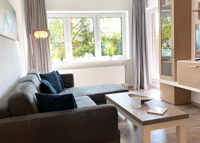 Апартаменты Appartementhaus Westerloog Inselherz 3 Mit Balkon Шпикерог